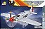 AVIÃO MILITAR AMERICANO P-51D MUSTANG EDIÇÃO TOP GUN BLOCOS PARA MONTAR COM 150 PCS - Imagem 1