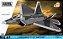 AVIÃO MILITAR AMERICANO F-22 RAPTOR LOCKHEED BLOCOS PARA MONTAR COM 695 PCS - Imagem 1