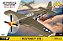 AVIÃO MILITAR AMERICANO P-51B MUSTANG BLOCOS PARA MONTAR COM 155 PCS - Imagem 1