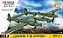 AVIÃO MILITAR AMERICANO P-38 LIGHTNING LOCKHEED BLOCOS PARA MONTAR COM 250 PCS - Imagem 1
