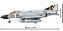 AVIÃO MILITAR AMERICANO F-4 PHANTOM II PARA MONTAR COM 703 PCS - Imagem 2