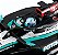 1/24 F-1 2024 MERCEDES-AMG W15 #44 HAMILTON COM PILOTO - Imagem 3