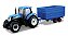 1:32 TRATOR NEW HOLLAND T7 + TRAILER - Imagem 1