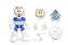 BONECO ICE MAN 4,5" - Imagem 1