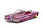 1/24 1960 CHEVROLET IMPALA LOW RIDER PINK SLIPS - Imagem 9