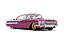 1/24 1960 CHEVROLET IMPALA LOW RIDER PINK SLIPS - Imagem 7