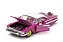 1/24 1960 CHEVROLET IMPALA LOW RIDER PINK SLIPS - Imagem 6