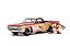1/24 1970 CHEVY EL CAMINO LOONEY TUNES COM BONECO TASMANIA - Imagem 1