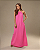 Vestido Longo Decote franzido - Imagem 1