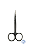 Tesoura Iris 12Cm Curva - 6B - Imagem 1