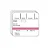 Etiqueta Duplex 3 Medical 29x28mm Vapor com Indicador Químico — Rolo com 500 Etiquetas FAMI - Imagem 2