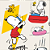 Adesivo Decorado Duplo G Snoopy TILIBRA - Imagem 3