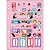 MONOBLOCO COLEGIAL DECORADO PURRFECT CATS 80F TILIBRA - Imagem 2