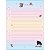 MONOBLOCO COLEGIAL DECORADO PURRFECT CATS 80F TILIBRA - Imagem 4