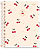 CADERNO UNIVERSITARIO 10M 160FLS CHERRY LOVERS CADERSIL - Imagem 3
