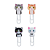 Clips decorado Purrfect Cats c/4 Tilibra - Imagem 2