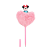 CANETA CORACAO PLUSH MINNIE MOLIN 22318 - Imagem 1