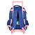 Mochila Rodinha Prata Holográfica Plush Stitch 41682 Up4You - Imagem 5