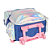Mochila Rodinha Prata Holográfica Plush Stitch 41682 Up4You - Imagem 8
