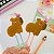 Kit com 2 Clips Capivara e Borboleta Buendia - Imagem 1