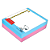 Tilembrete Notas Snoopy 100F Tilibra - Imagem 1