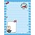 Bloco Papel de Carta Snoopy 50F 395447 Tilibra - Imagem 3
