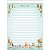 Bloco Papel de Carta Pooh 50F 395455 Tilibra - Imagem 6