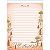 Bloco Papel de Carta Pooh 50F 395455 Tilibra - Imagem 4