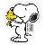 Borracha Snoopy Tilibra 392405 - Imagem 1