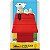 Apontador 1 Furo Snoopy Tilibra 392391 - Imagem 1