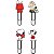 Clips Decorado Snoopy c/4 Tilibra 392791 - Imagem 2