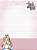 Bloco Papel de Carta Alice 48F Animativa - Imagem 5