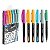 Caneta Brush Inspira 6 cores 0.4 Deli - Imagem 1