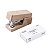 Mini Grampeador Marble Rosa Nusign 12fls Deli - Imagem 1