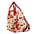 Mini Mochila Bolsa Quadrada Cereja Sabra - Imagem 2