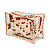 Conjunto de Necessaire Retangular Cereja Sabra - Imagem 2