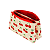 Necessaire Estojo Duplo Cereja Sabra - Imagem 5
