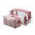 Conjunto de Necessaire Godinho By Sof Boho Rosa Sabra - Imagem 1