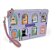 Necessaire Flat Mini Gato na Janela Fina Idéia - Imagem 1