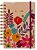 Agenda M 2026 Floral Kraft Fina Idéia - Imagem 1