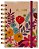 Agenda P 2026 Floral Kraft Fina Idéia - Imagem 1