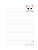 Refil Caderno Argolado Colegial 63g Cute Cat Cadersil - Imagem 6