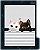 Caderno Argolado Colegial Multicapas Cute Cat Cadersil - Imagem 8