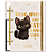 Caderno Argolado Colegial Multicapas Cute Cat Cadersil - Imagem 1