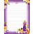 Bloco Papel de Carta Princesas 50F Tilibra - Imagem 4