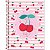 Caderno Universitário 10M Amarena Cereja 160F Tilibra - Imagem 5