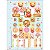 Monobloco Universitário Decorado Love Bears 80F Tilibra - Imagem 2