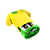 Apontador com borracha Player Brasil Jogador Tris - Imagem 3