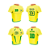 Apontador com borracha Player Brasil Jogador Tris - Imagem 2
