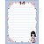 Bloco Papel de Carta Jolie 48F Tilibra - Imagem 3
